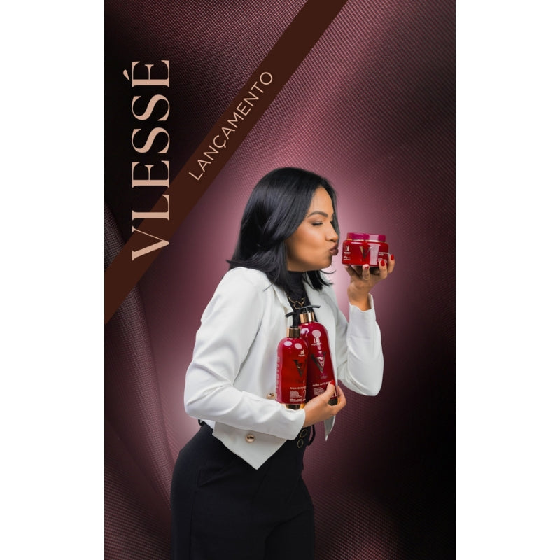 Kit Lissage Vlessé 1L + Balm Donna Indiana