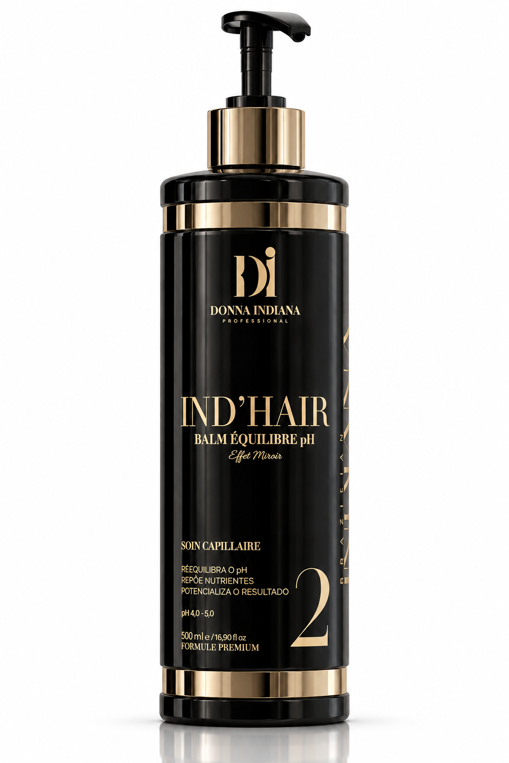IND'HAIR Balm Équilibre pH 500 ml | Étape 2
