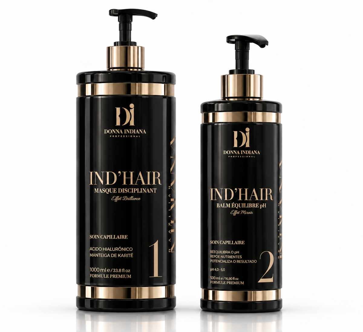 Kit IND'HAIR — Lissage + Balm