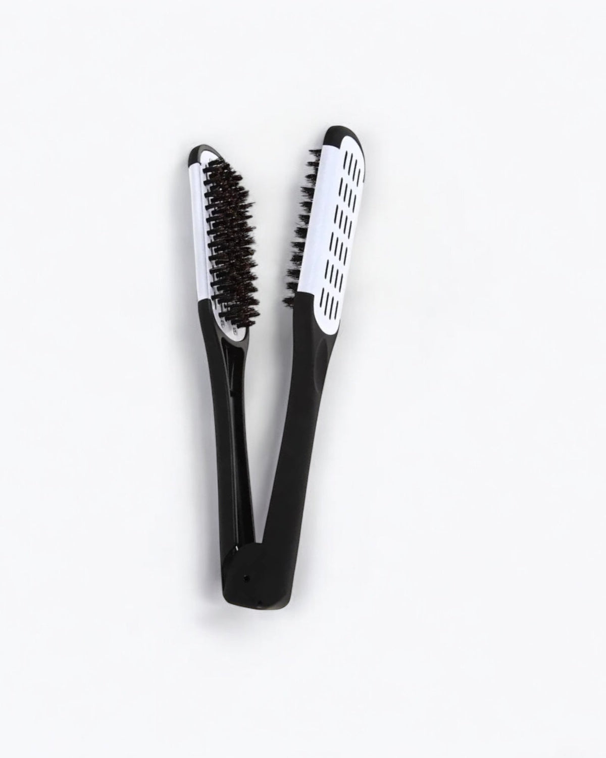 Brosse-peigne double face poils naturels