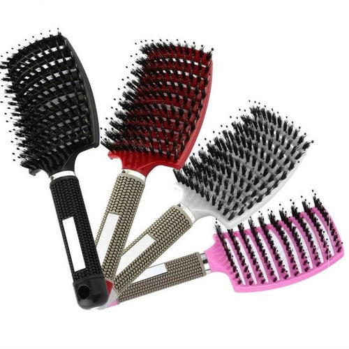 Brosse démêlante cheveux humides