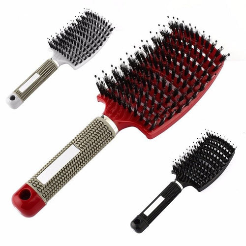 Brosse démêlante — détail des picots