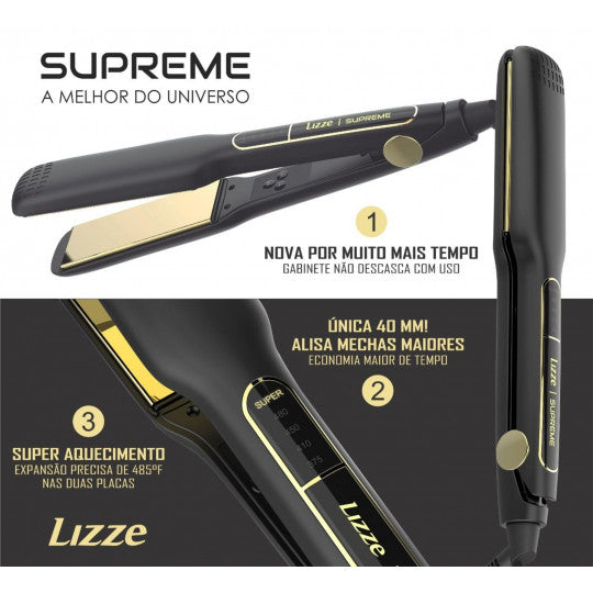 Lisseur Supreme Titânio Lizze 4 cm
