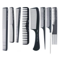Trousse de 8 peignes carbone Centaure